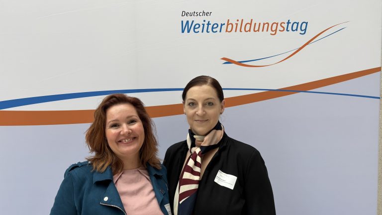 Das Bild zeigt Grone Mitarbeitende auf dem Deutschen Weiterbildungstag 2025