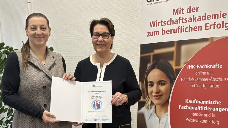 Das Bild zeigt das Leitungsteam der Grone Wirtschaftsakakdemie