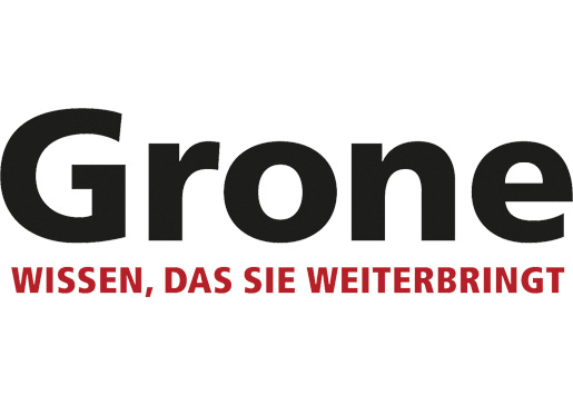 Jubiläumslogo der Greone Wirtschaftsakademie.